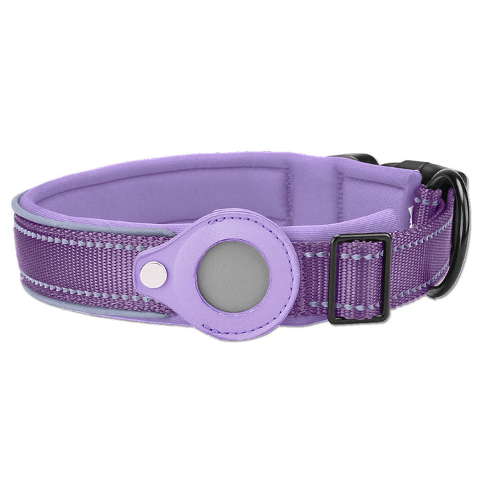 Vibe Geeks Waterproof Anti-Lost Pet Positioning Collar for The Apple Airtag Protective Tracker