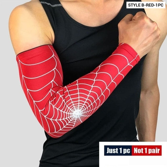 1Pc Cooling Sun Protection Arm Sleeves For Cycling Basketball Football