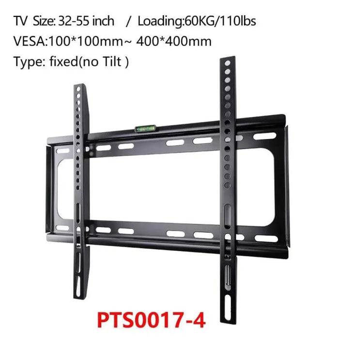 Wall Mount Tilt Swivel Bracket Tv Rack For 32-75 Inch Lcd