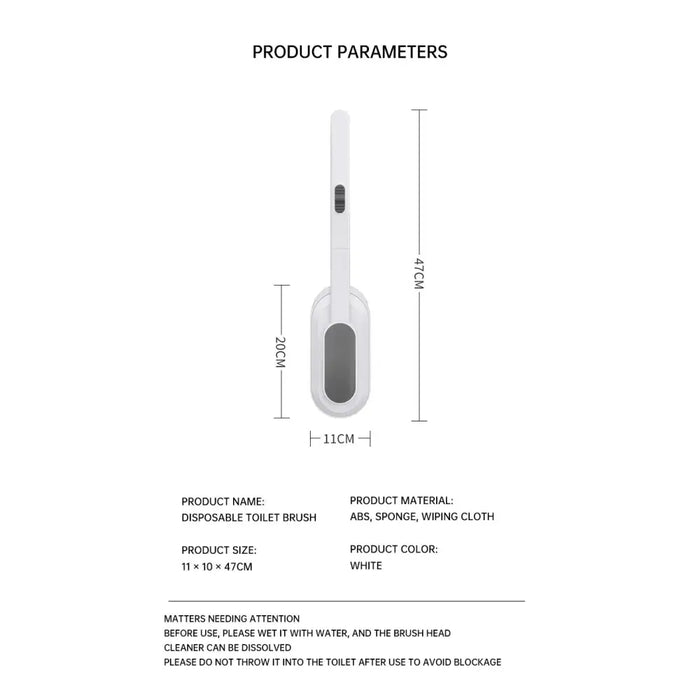 Wall-mounted Throwable Artifact Cleaning Disinfection