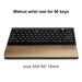 Walnut Wooden Keyboard Wrist Rest Ergonomic Gaming Desk Pad