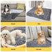 Warm Reversible Comfort Soft Flannel Dog Blankets Cover For