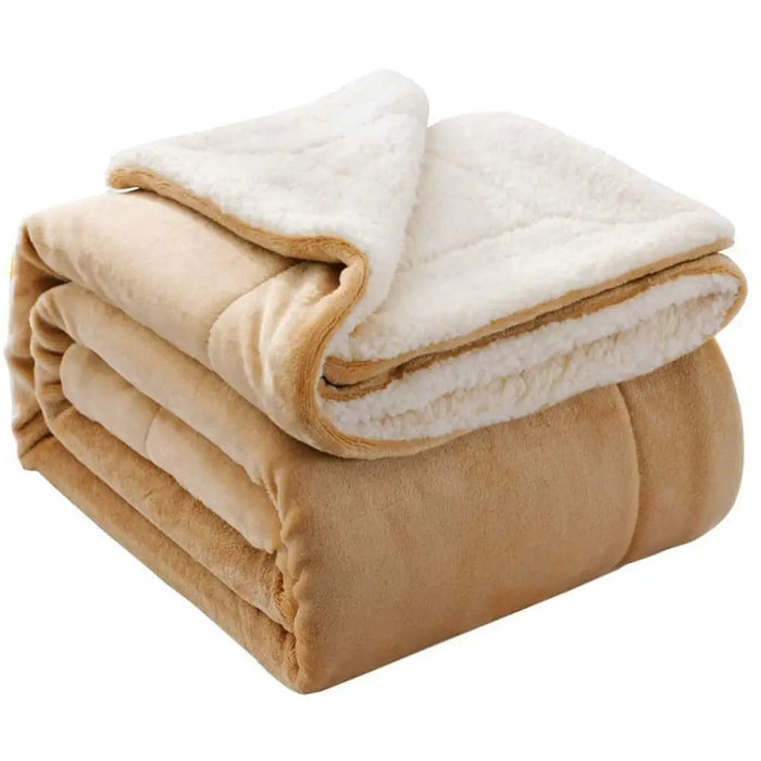 Warm Reversible Comfortable Soft Fleece Thick Dog Blanket