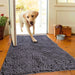 Washable Dog Mat Easy To Clean Pet Muddy Paws Rug Absorbent