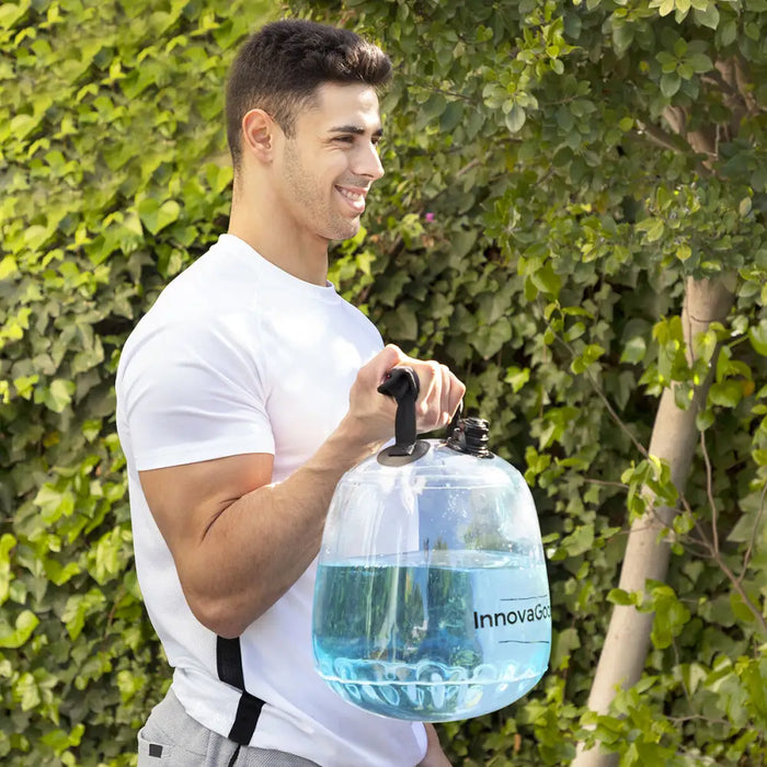 Water-filled Kettle Bell for Fitness Training with Exercise