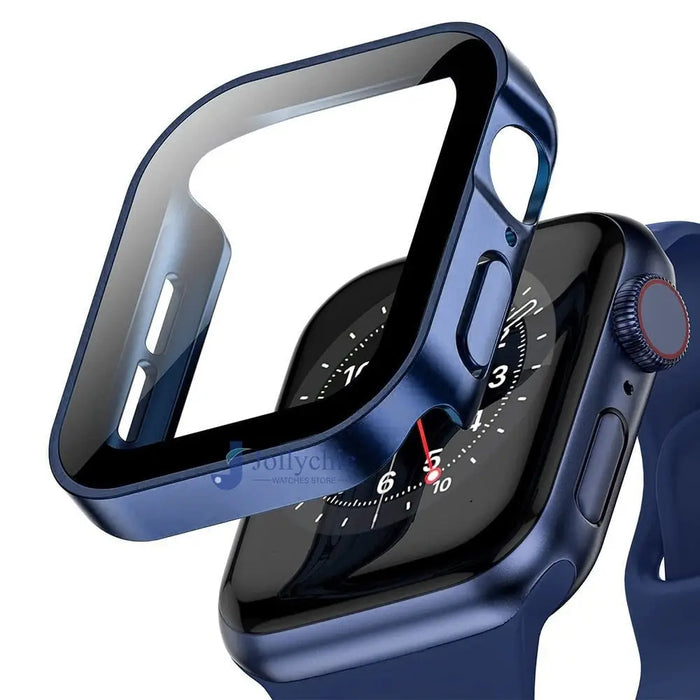 Waterproof Edge Protecting Tempered Glass For Apple Iwatch