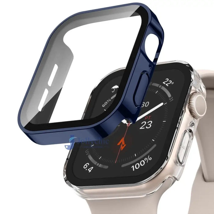 Waterproof Edge Protecting Tempered Glass For Apple Iwatch