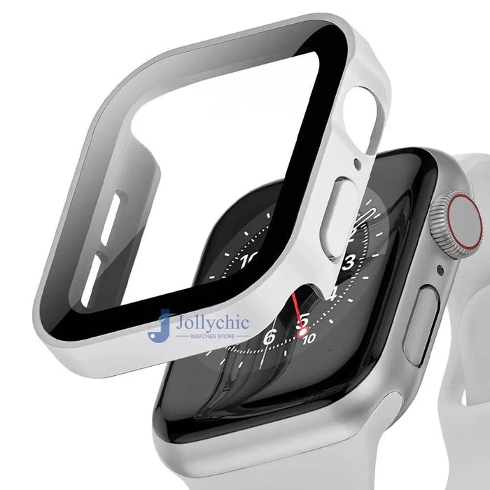 Waterproof Edge Protecting Tempered Glass For Apple Iwatch