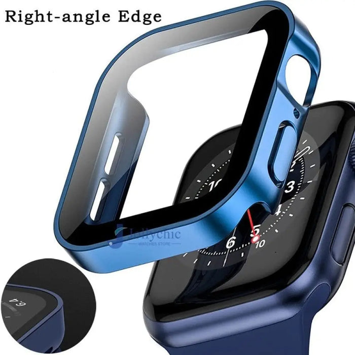 Waterproof Edge Protecting Tempered Glass For Apple Iwatch