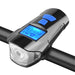 Waterproof Usb Rechargeable Front Flashlight With Bike