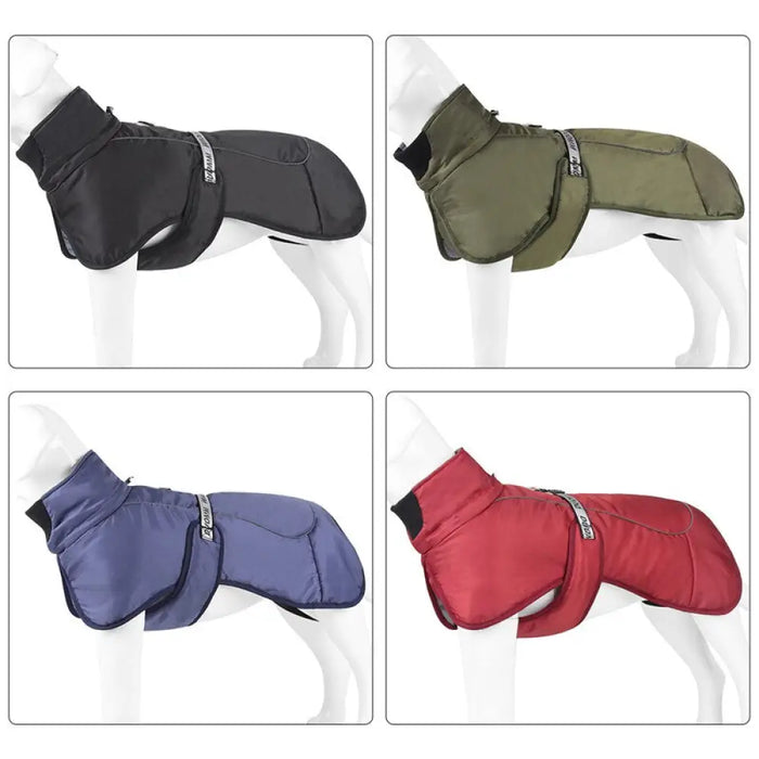 Windproof Waterproof Elastic Reflective Turtleneck Cozy Pet