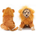 Winter Cute Cozy Lion Dog Hoodie Cosplay Dress Costume