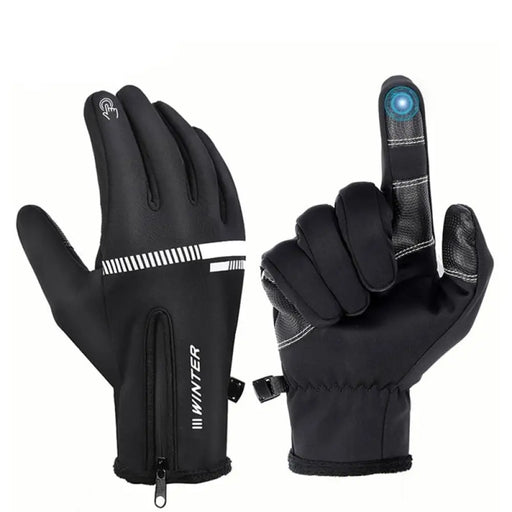 Winter Fleece Cycling Gloves
