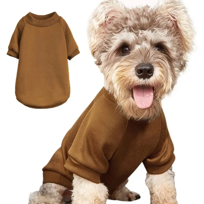 Winter Warm Comfortable Knitwear Pet Sweatshirt For Medium