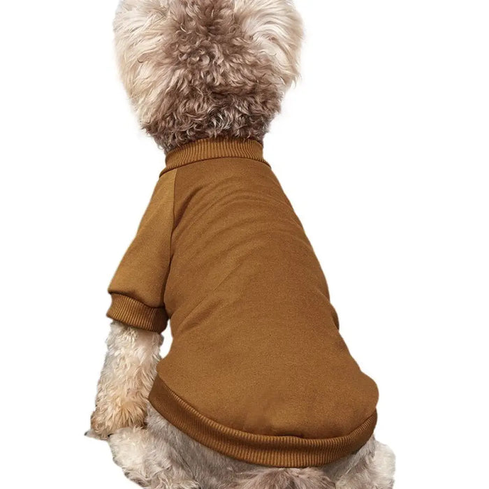 Winter Warm Comfortable Knitwear Pet Sweatshirt For Medium