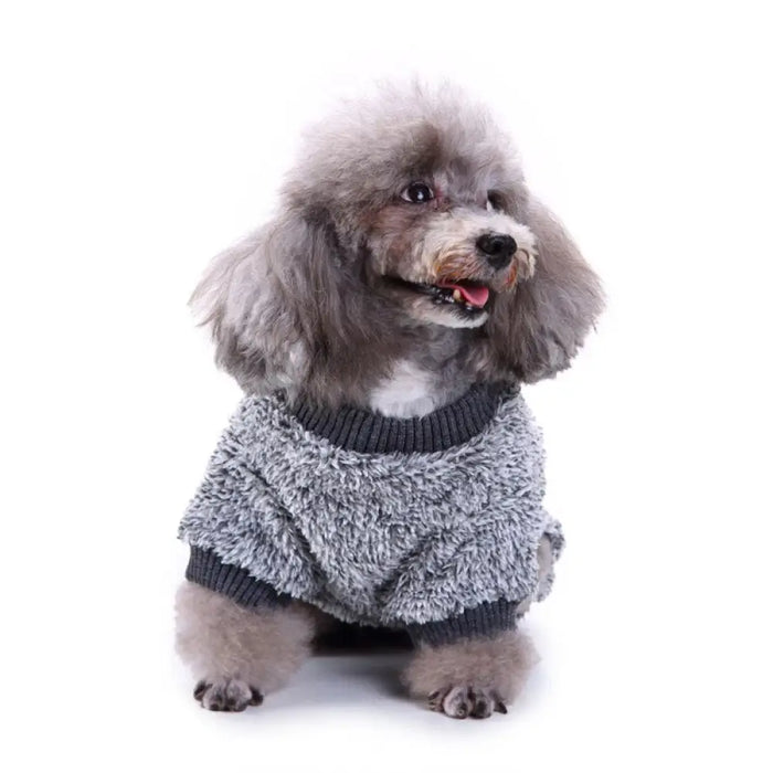 Winter Warm Comfortable Soft Home Pet Coat For Small Medium