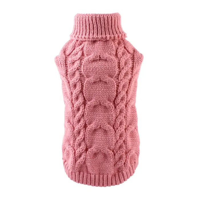 Winter Warm Comfortable Turtleneck Knit Sweater For Small