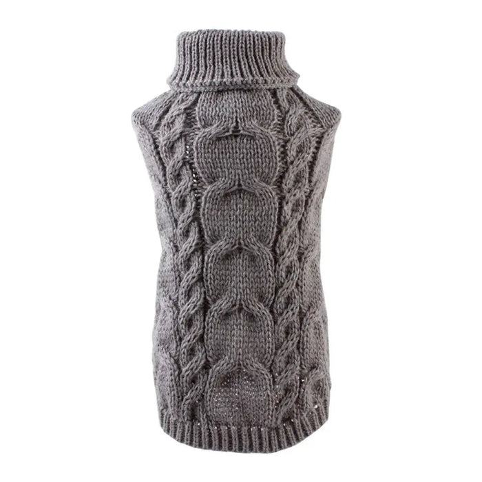 Winter Warm Comfortable Turtleneck Knit Sweater For Small