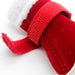 Winter Warm Fleece Adjustable Comfortable Anti-slip Red