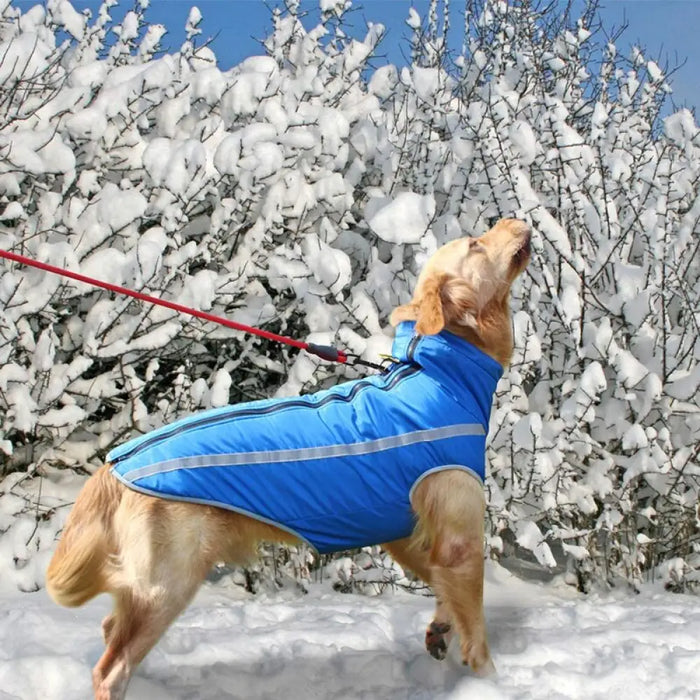 Winter Warm Fleece Waterproof Windproof Reflective Pet