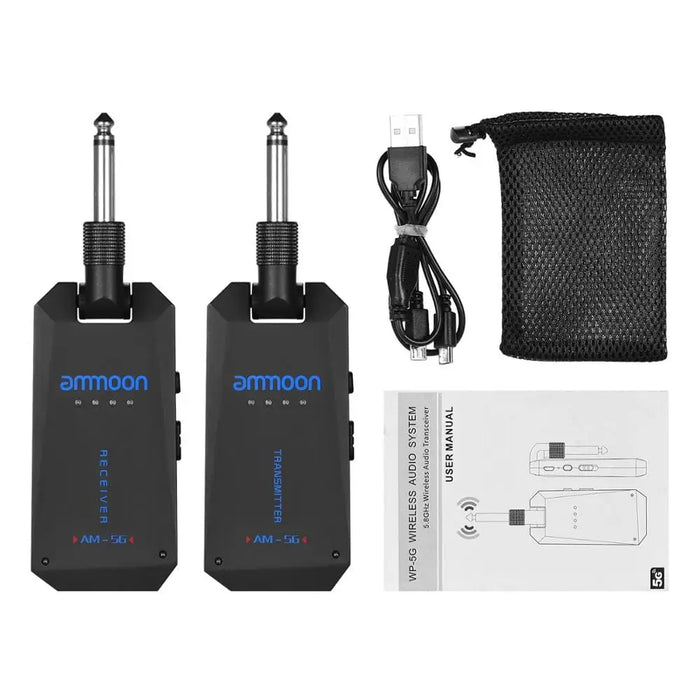 Am-5g Wireless 5.8g Guitar System Rechargeable Audio