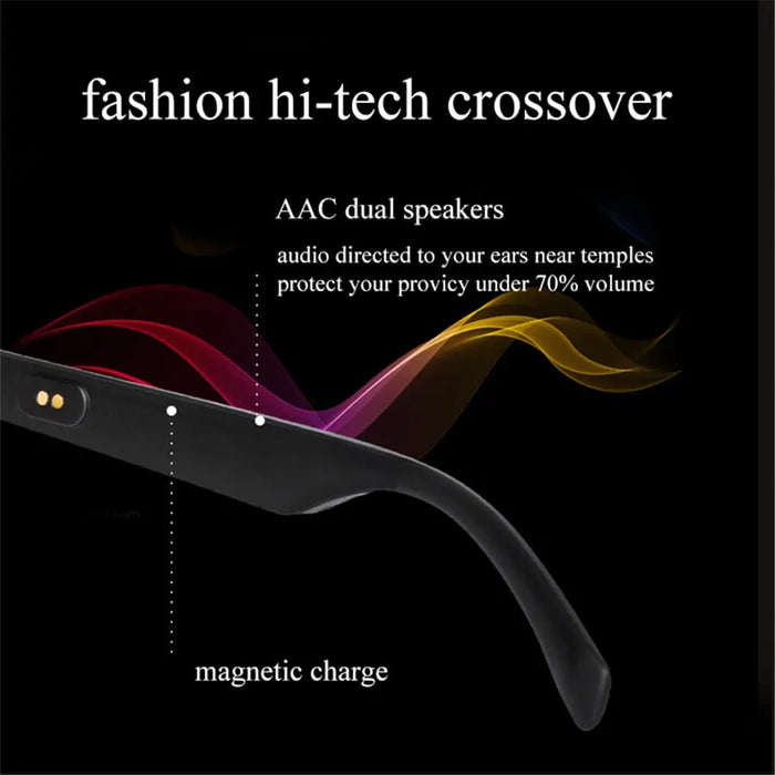 Wireless Anti-blue Light Glasses Touch Bluetooth 5.0 Stereo