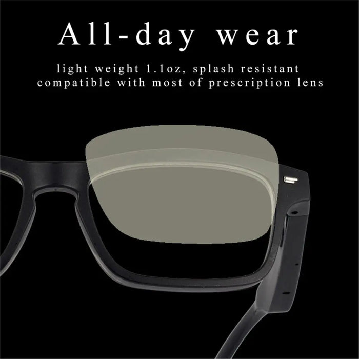 Wireless Anti-blue Light Glasses Touch Bluetooth 5.0 Stereo