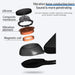 Wireless Bone Conduction Hands-free Bluetooth Earphones