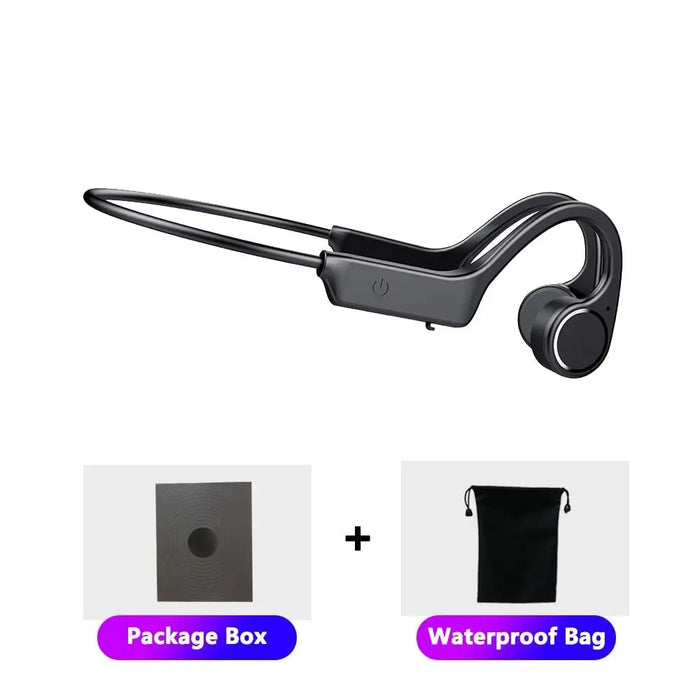 Wireless Bone Conduction Waterproof Bluetooth Headphones