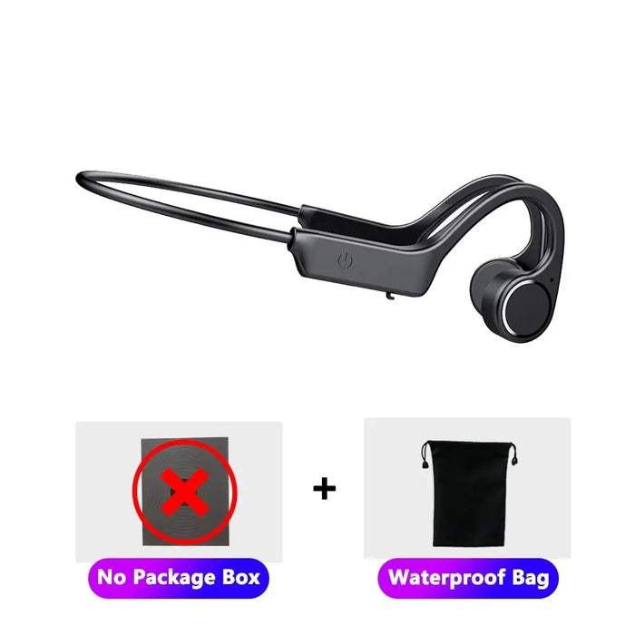 Wireless Bone Conduction Waterproof Bluetooth Headphones