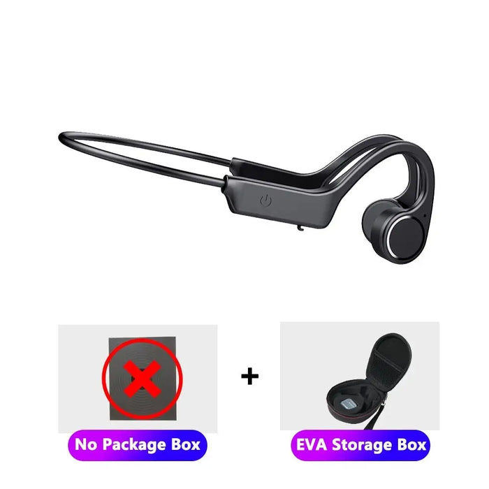 Wireless Bone Conduction Waterproof Bluetooth Headphones