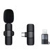 Wireless Chargeable Handheld Lavalier Microphone Set Short