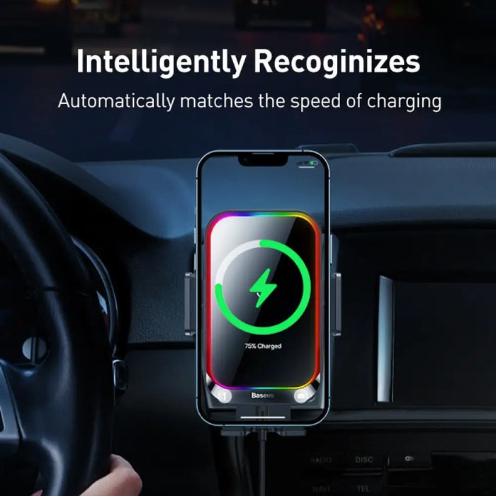 Wireless Easy Control Fast Car Phone Charger For Iphone