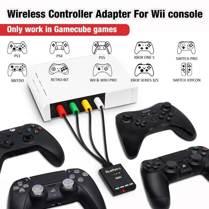 Wireless Game Controllers Adapter To Ps3 Ps4 Ps5 8bitdo