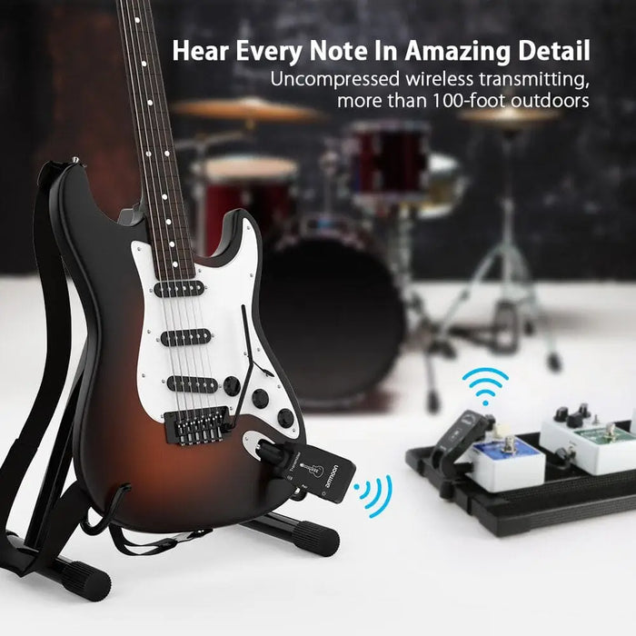 Wireless Guitar System 2.4g Transmitter Receiver