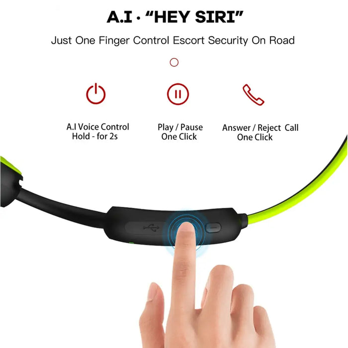 Wireless Hands-free Bluetooth Open-ear Headset Earphones