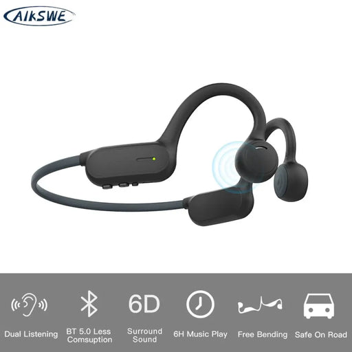 Wireless Hands-free Bluetooth Open-ear Headset Earphones