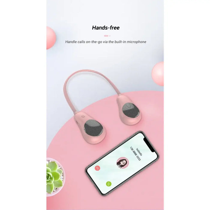 Wireless Hands-free Wearable Neck Bluetooth Speaker