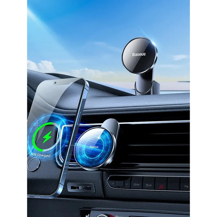 Wireless Magnetic Car Charging Phone Holder For Apple Iphone