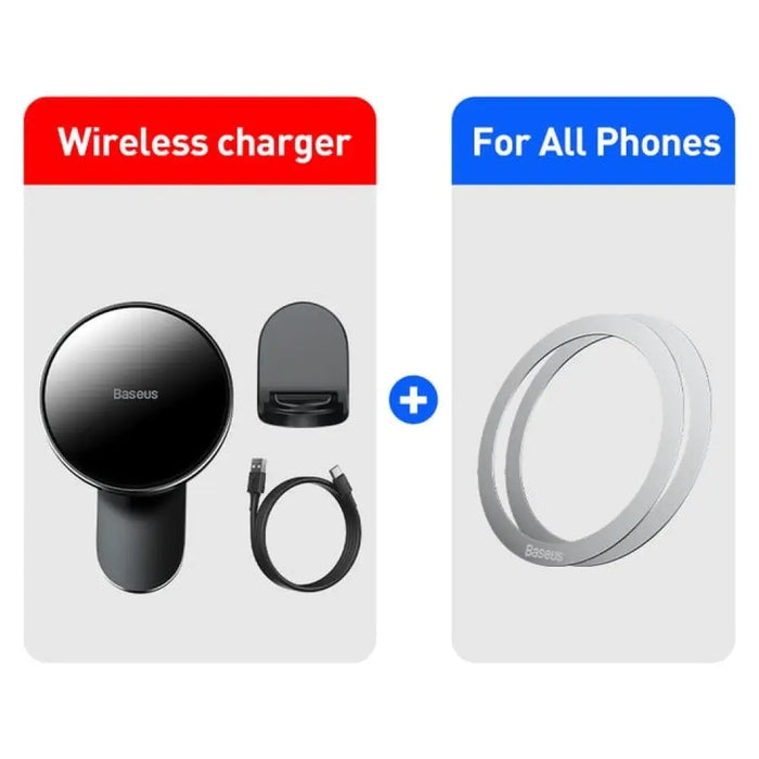 Wireless Magnetic Car Charging Phone Holder For Apple Iphone