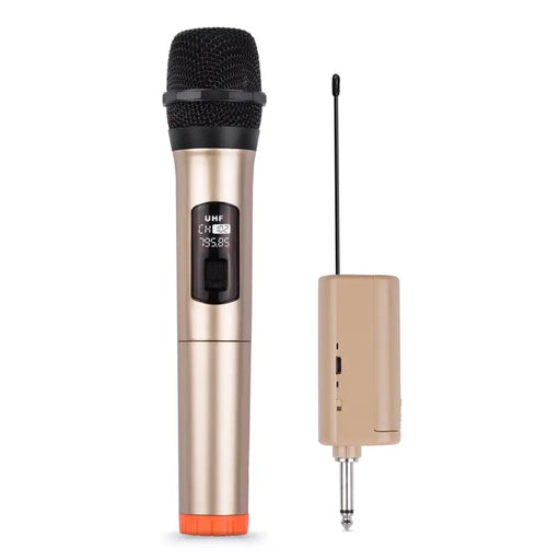 Wireless Microphone Uhf Dynamic Mic Portable Mini Receiver