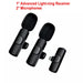 Wireless Portable Audio Video Recording Lavalier Microphone