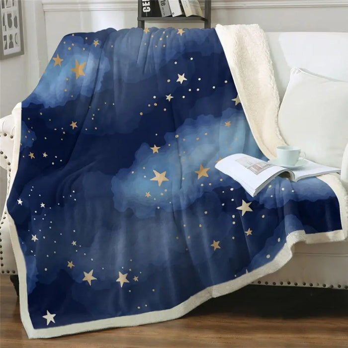 Witchcraft Throw Blanket Sun And Moon Sherpa Celestial