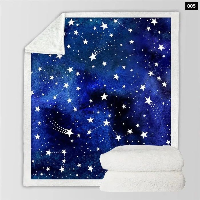 Witchcraft Throw Blanket Sun And Moon Sherpa Celestial