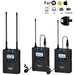 Wm200 Pro Wireless Microphone Uhf Professional For Dslr