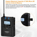 Wm200 Pro Wireless Microphone Uhf Professional For Dslr