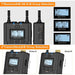 Wm200 Pro Wireless Microphone Uhf Professional For Dslr