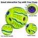 Wobble Tough Built-in Squeaker Pet Ball Toy For Large