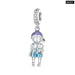 Womens 925 Sterling Silver Little Boy & Pendant Charms