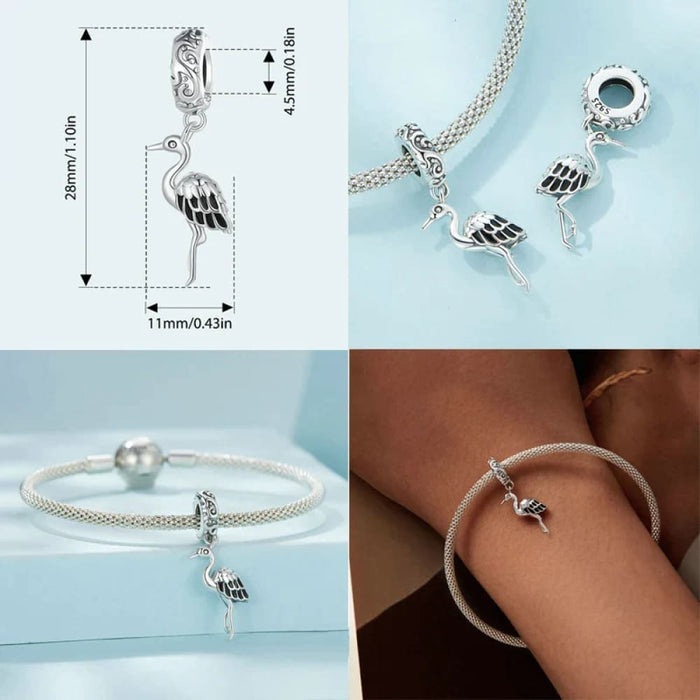 Womens 925 Sterling Silver Vivid Cat Pendant Charms Cute Animal Charms Bracelet & Bangle Diy Fine Jewellery